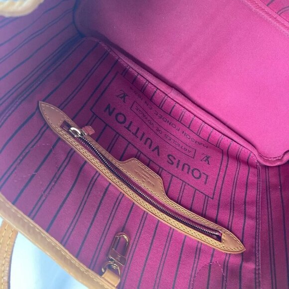 LOUIS VUITTON Monogram Never full PM Tote Bag Shoulder Bag with Pouch - Picture 12 of 16